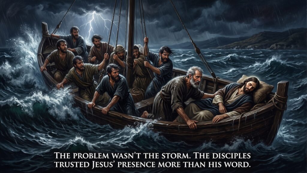 Because You Got In The Boat